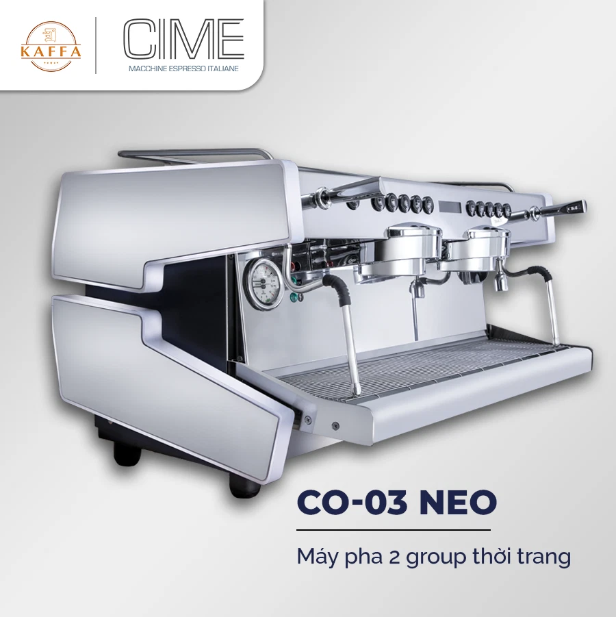Thiết kế máy CIME CO-03 NEO (2 group)