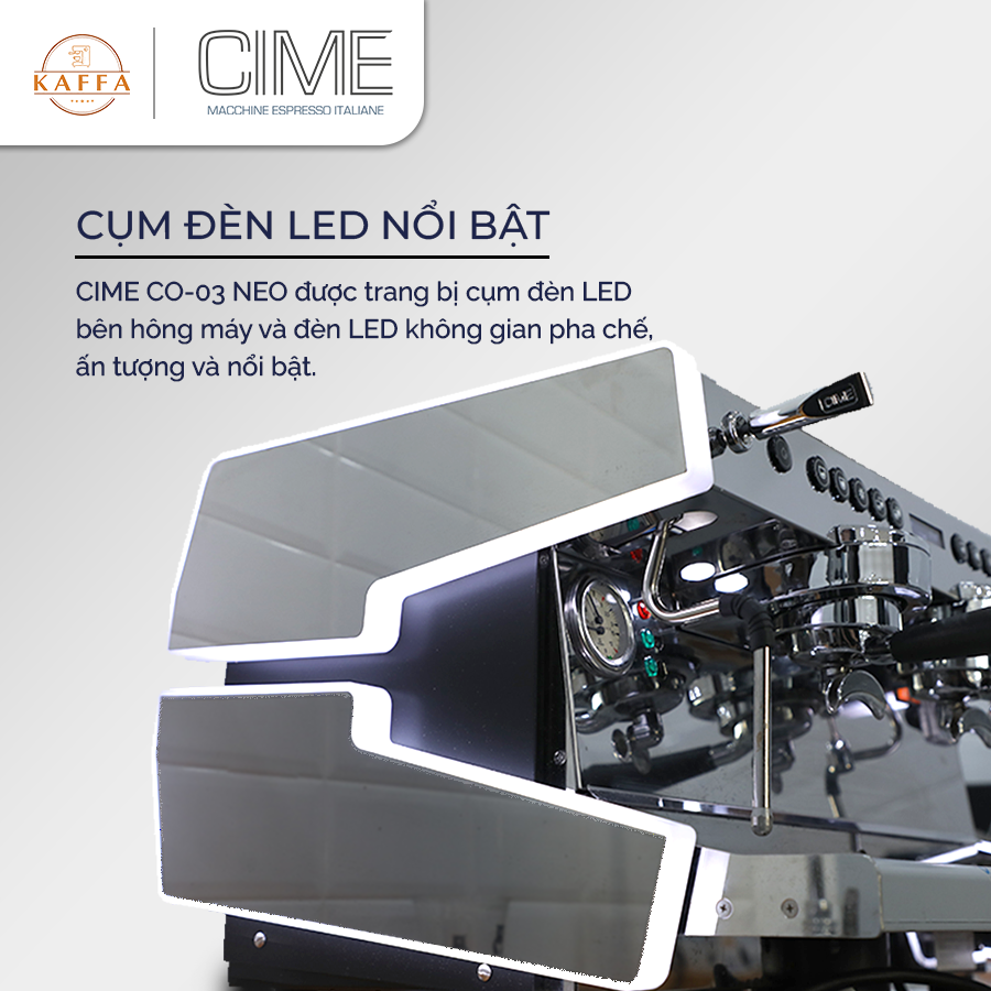 Cụm đèn LED của máy CIME CO-03 NEO (2 group)
