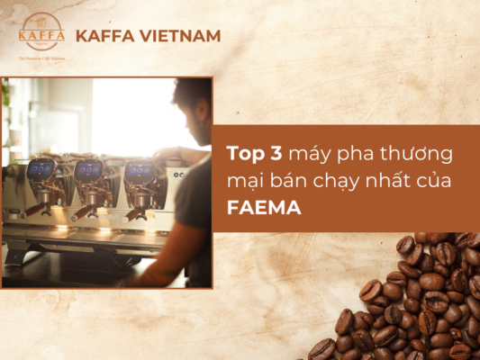top 3 máy pha thương mại bán chạy nhất FAEMA